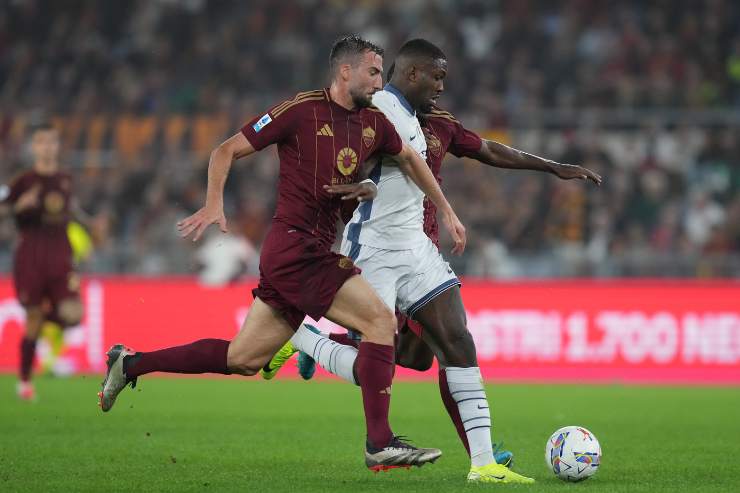 Cristante-Thuram, bufera durante Roma-Inter