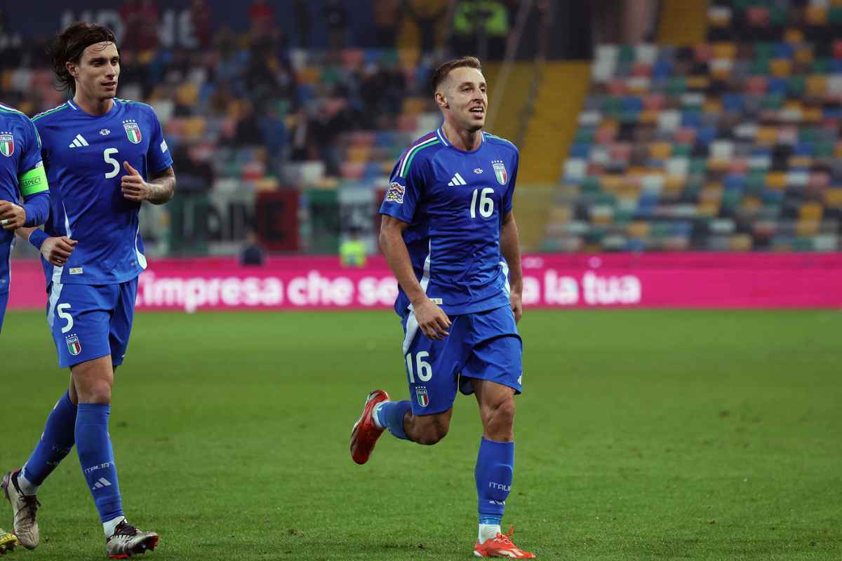 Frattesi in gol con la Nazionale