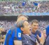 Inzaghi alla festa scudetto dell'Inter