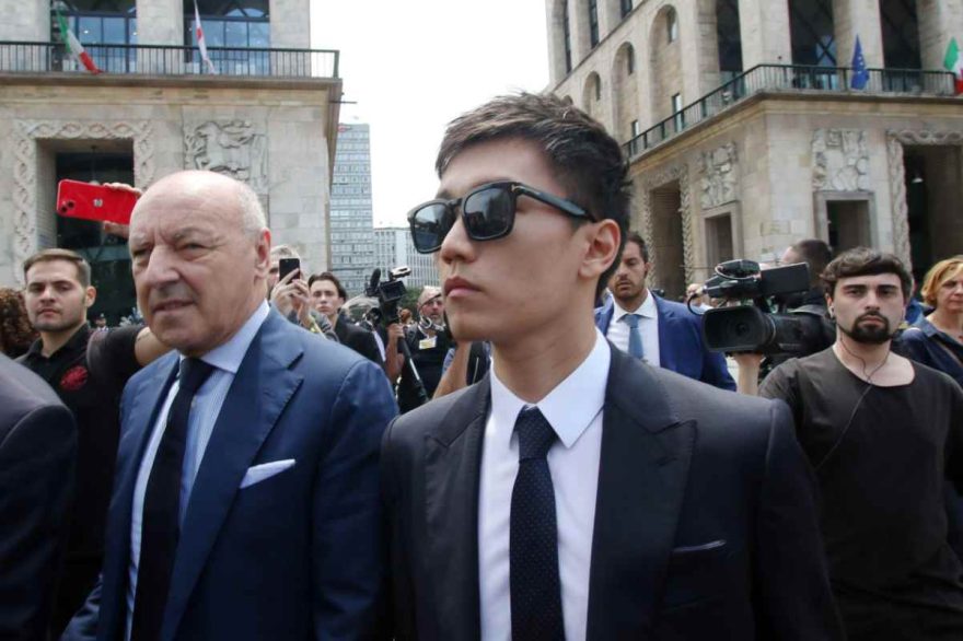 steven zhang problemi in Italia