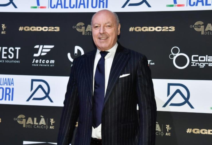 Beppe Marotta sorridente