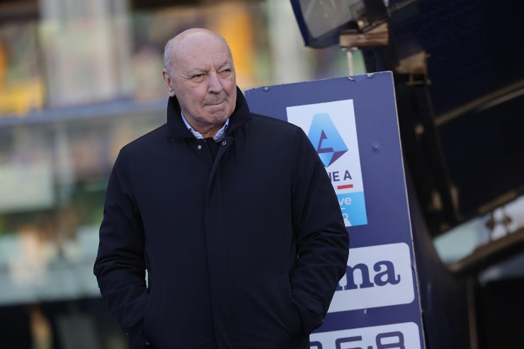 Beppe Marotta a bordo campo