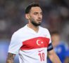 Hakan Calhanoglu con la Turchia