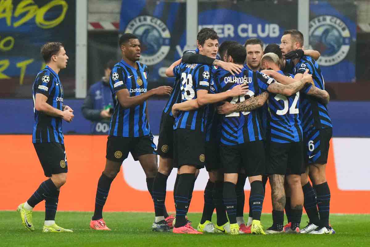 Inter testa di serie in Champions League 