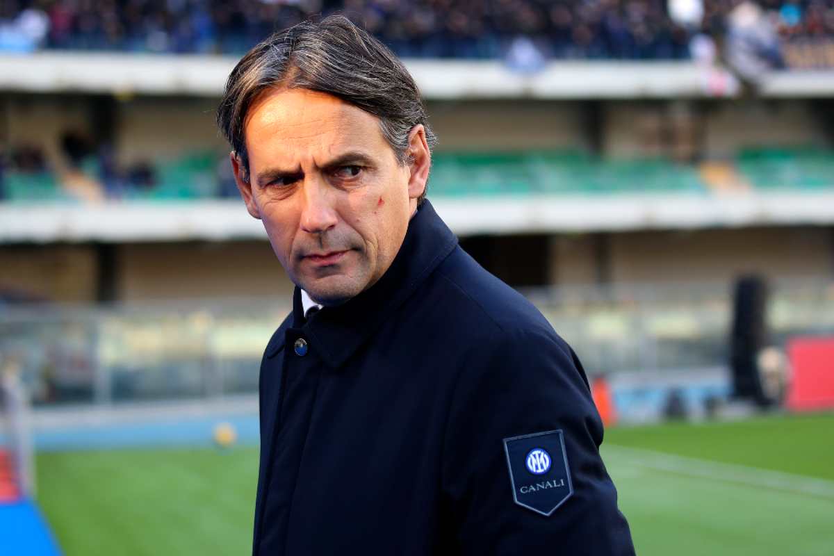 Simone Inzaghi, allenatore dell'Inter