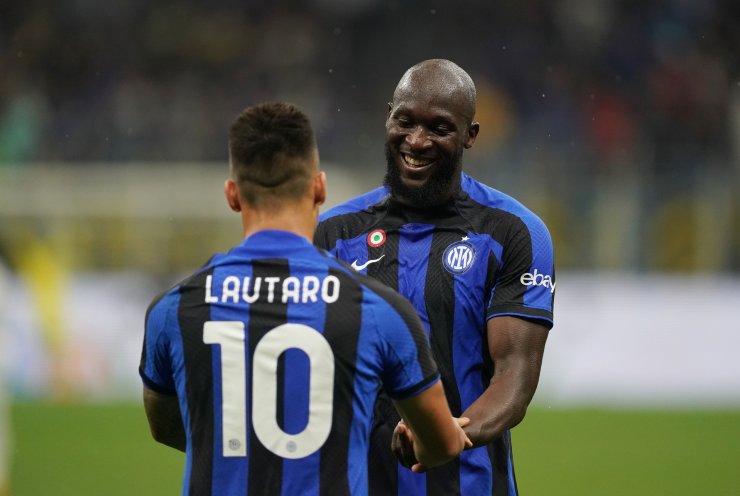 Lautaro Martinez e Romelu Lukaku