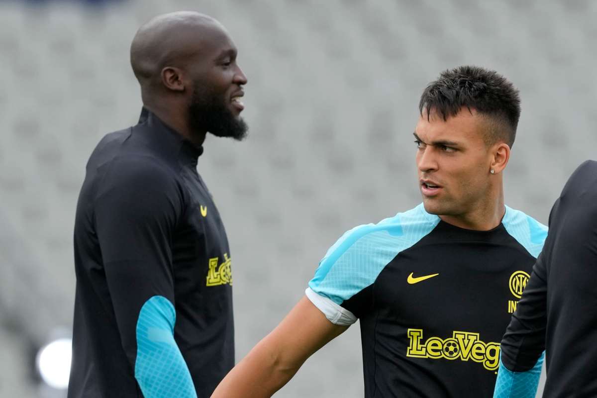 Romelu Lukaku e Lautaro Martinez