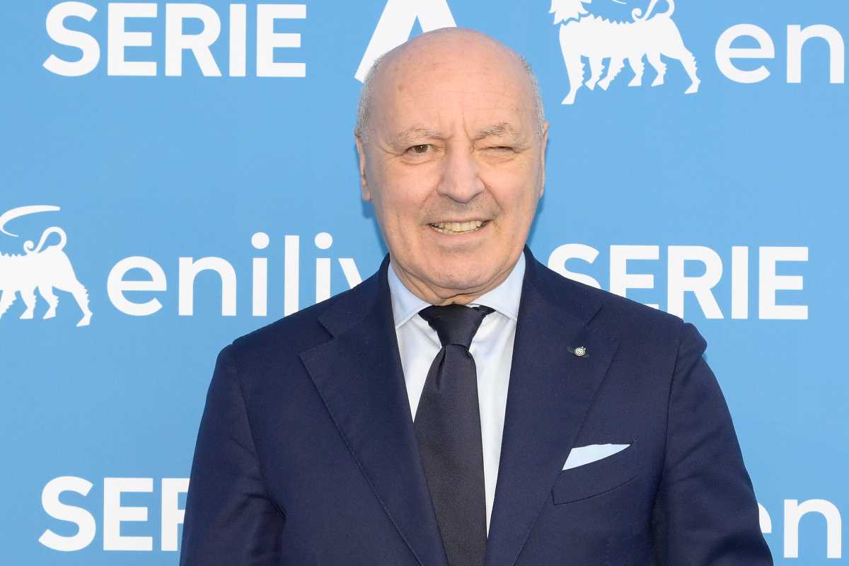 Beppe Marotta, presidente dell'Inter