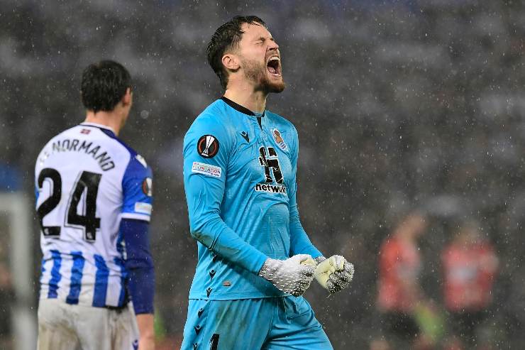 Alex Remiro, portiere della Real Sociedad