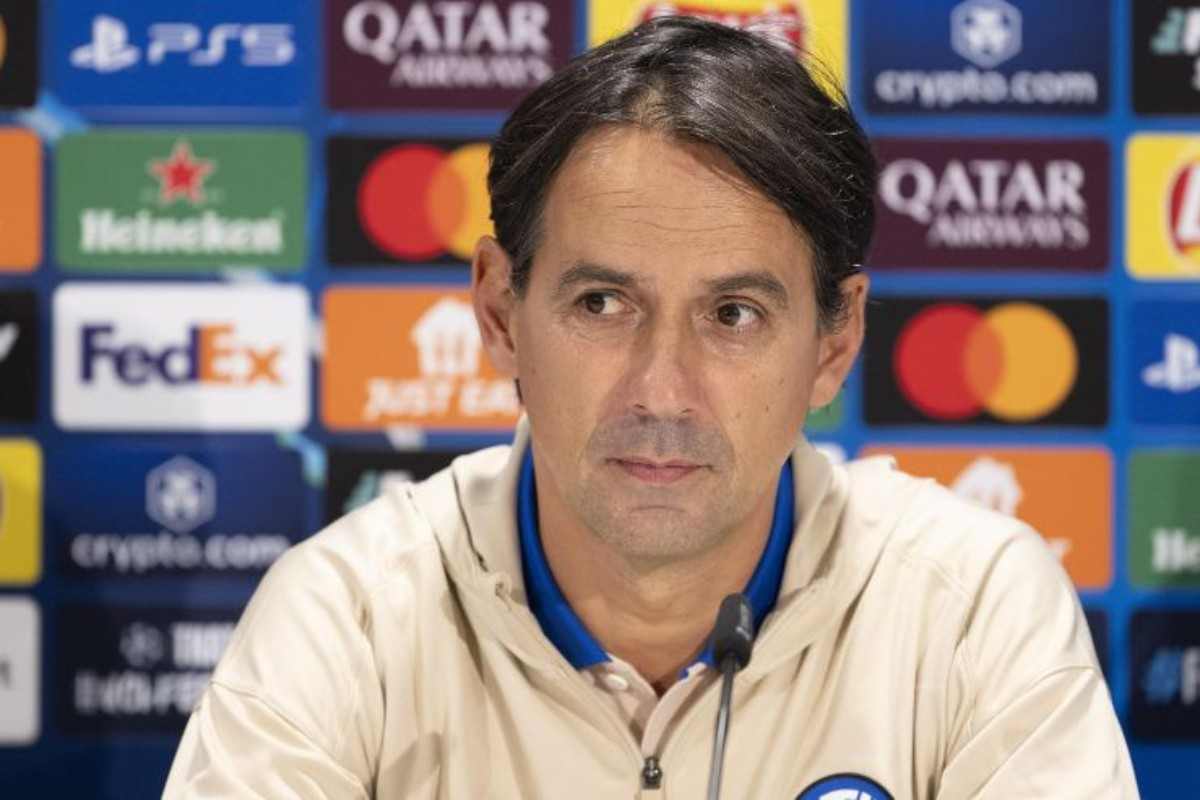 Simone Inzaghi in conferenza stampa