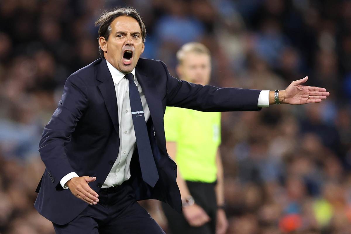 Simone Inzaghi urla