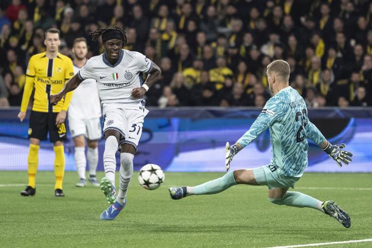 Sanzione Young Boys dalla UEFA dopo la partita con l'Inter