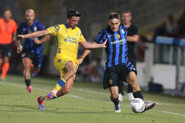 Berenbruch in azione con la prima squadra