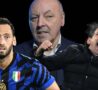 Calhanoglu, Marotta e Inzaghi