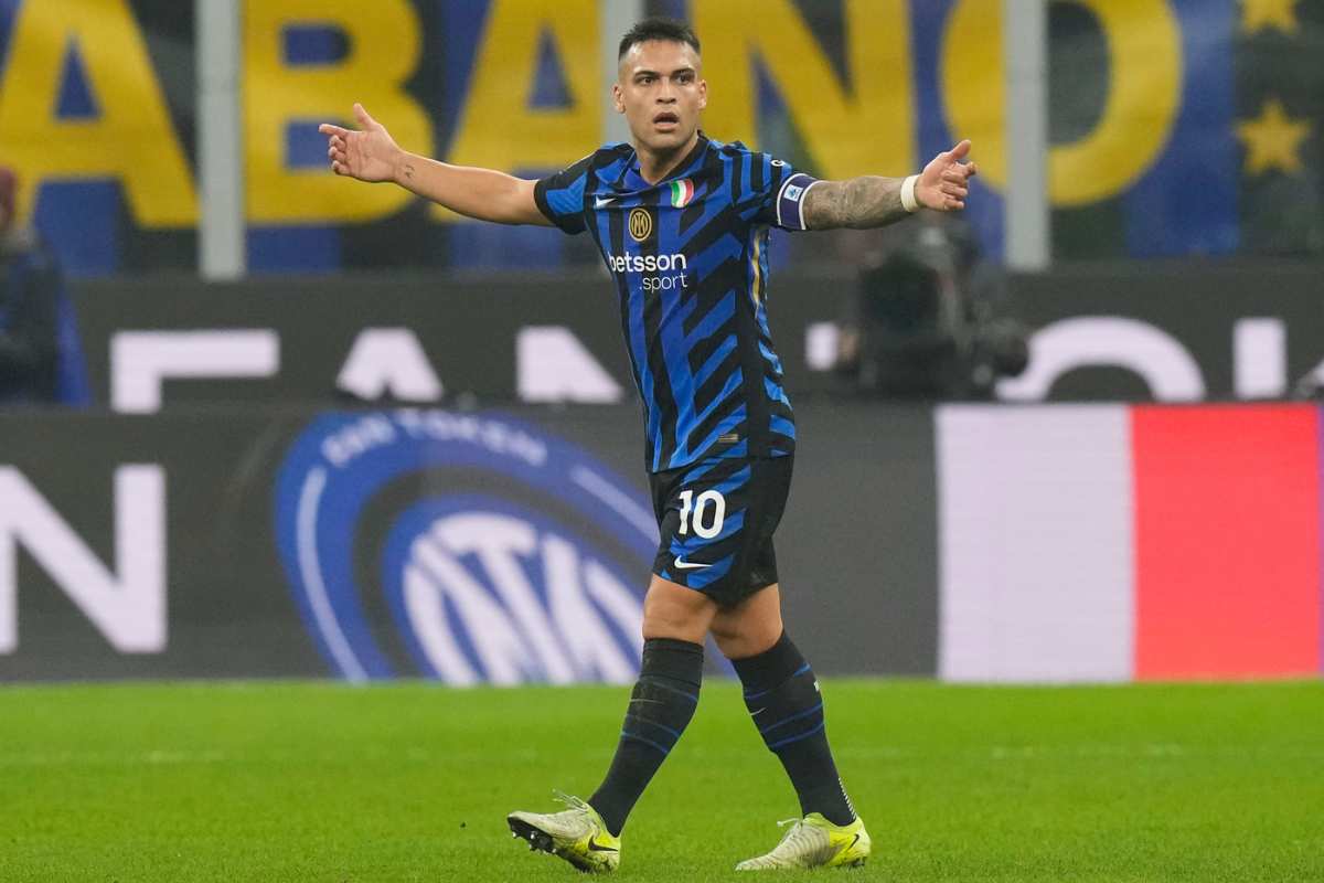 Lautaro in Inter-Napoli