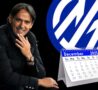 Inzaghi e logo Inter