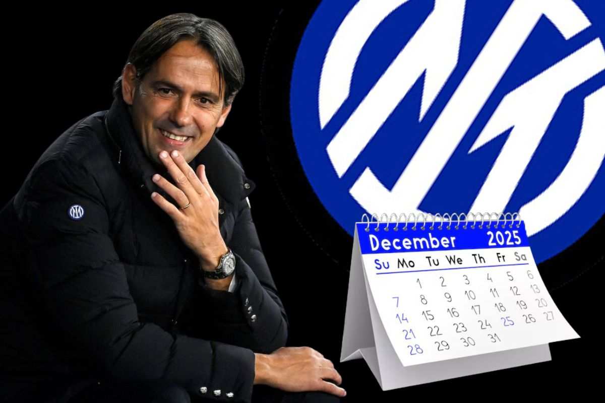 Inzaghi e logo Inter