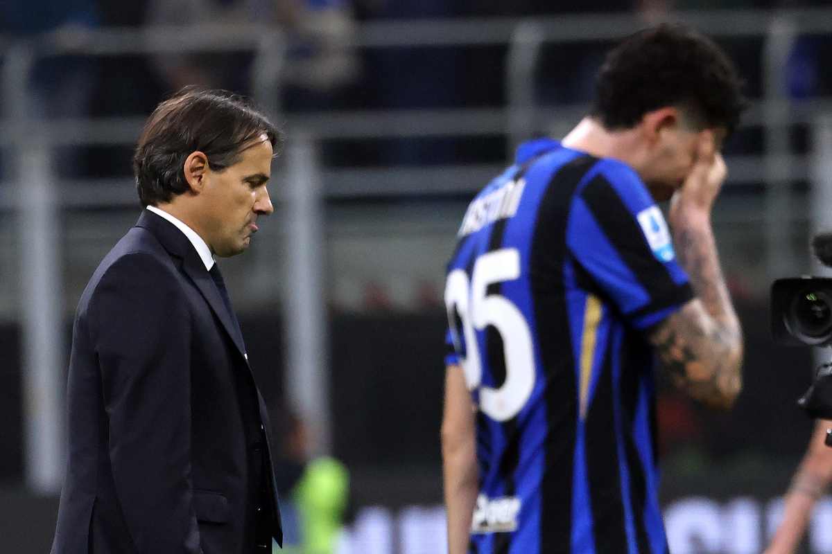 I difensori dell'Inter sono in difficoltà