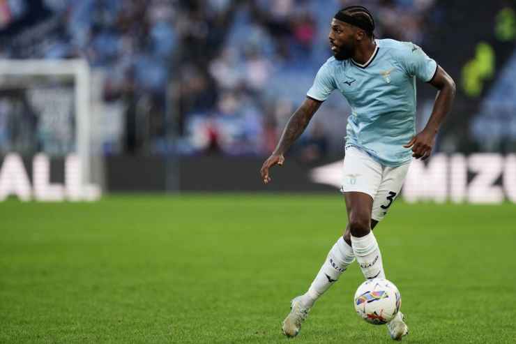 Nuno Tavares in azione con la Lazio