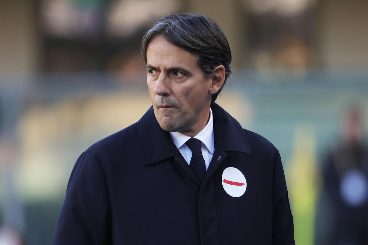 Simone Inzaghi contrariato