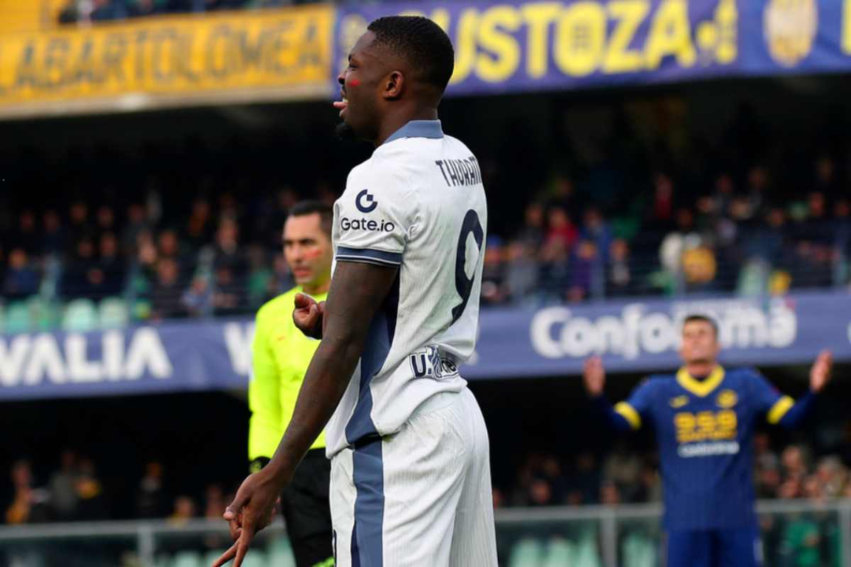 Thuram contro il Verona