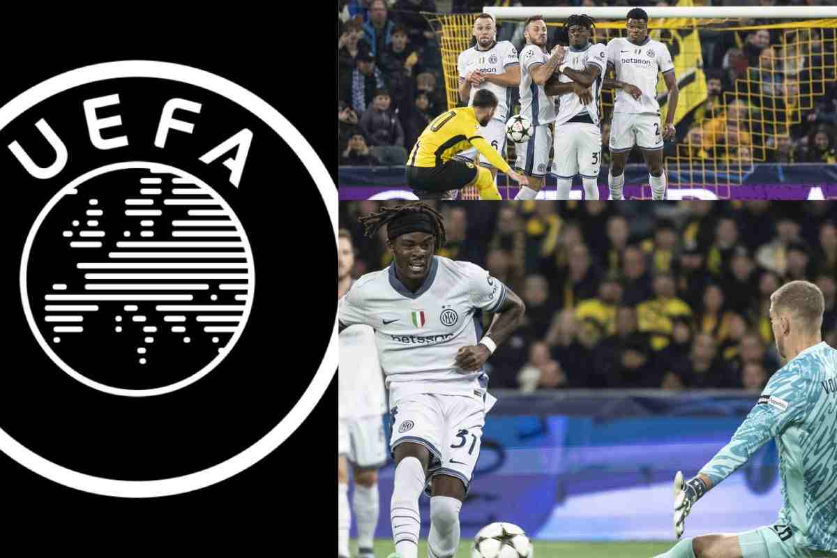 Logo Uefa e Young Boys-Inter