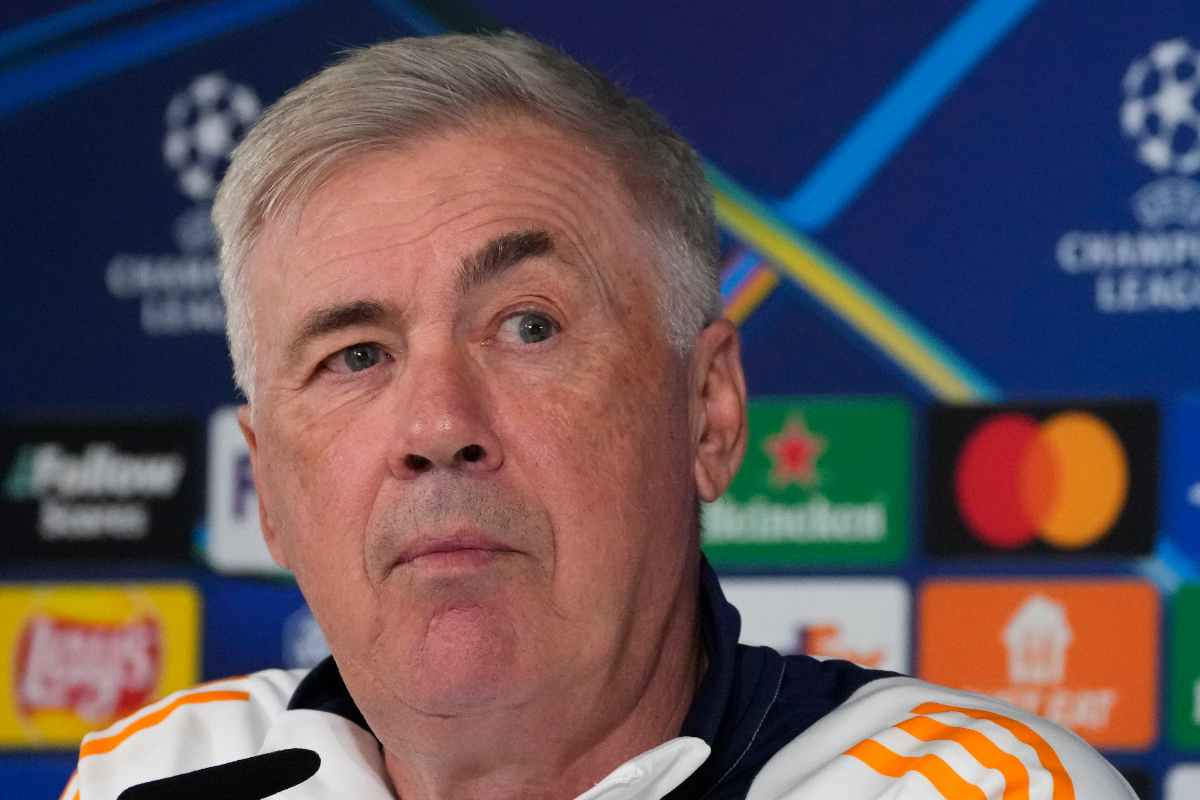 Il tecnico del Real Madrid, Carlo Ancelotti