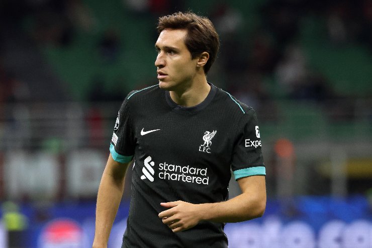 Federico Chiesa, attaccante del Liverpool