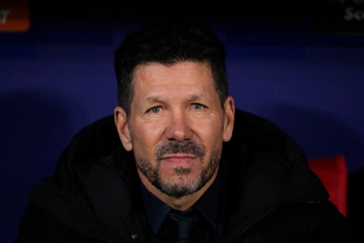 Diego Simeone in panchina