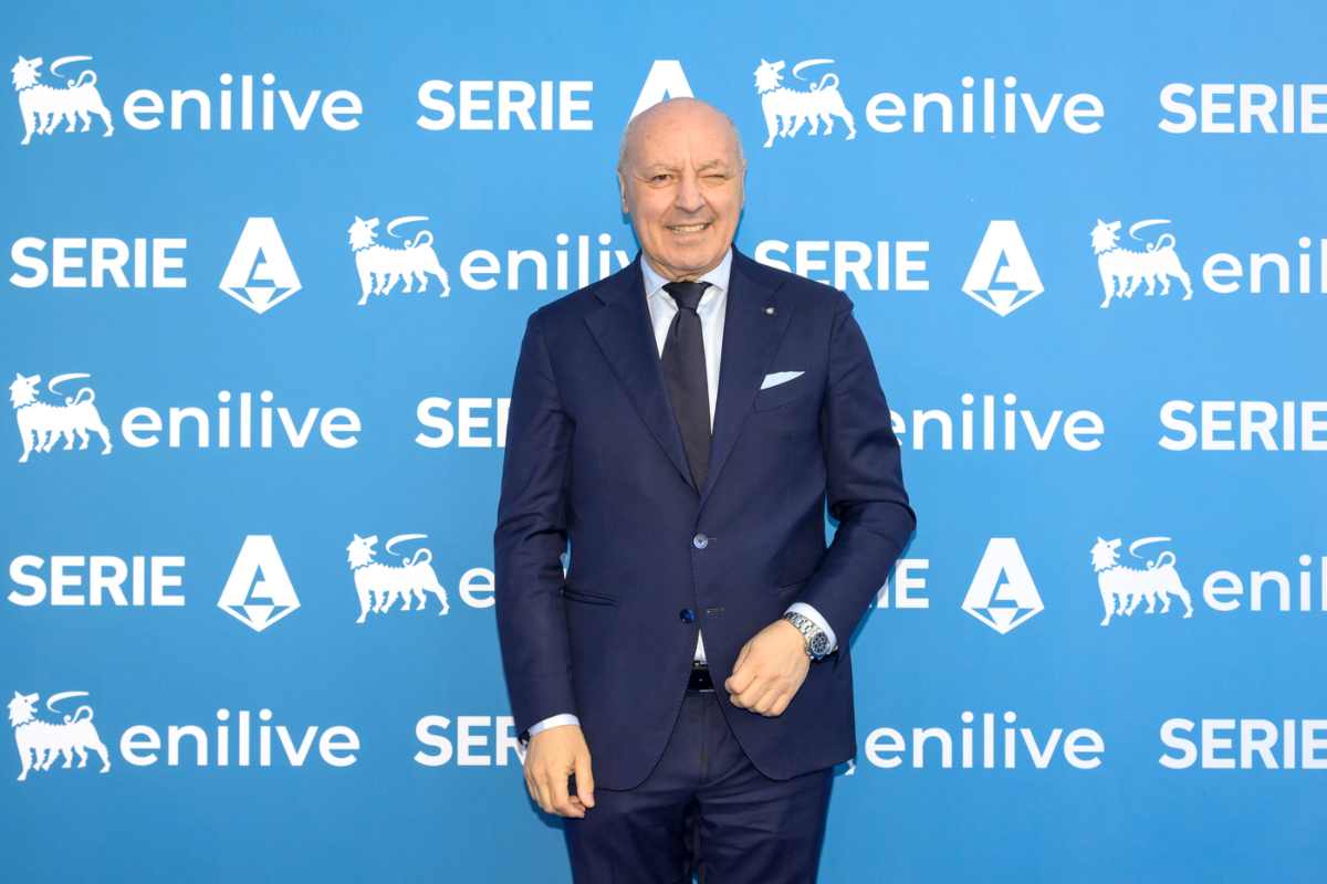 Giuseppe Marotta sorridente