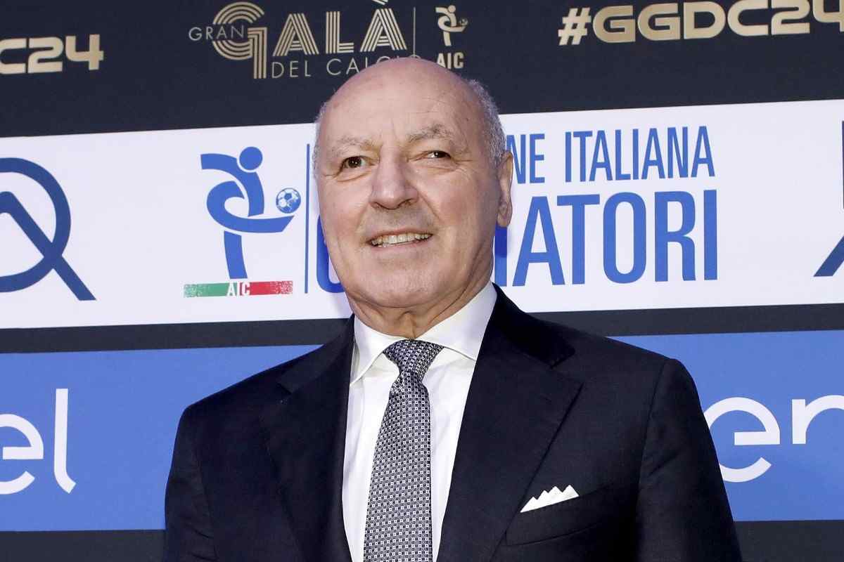 Giuseppe Marotta sorridente