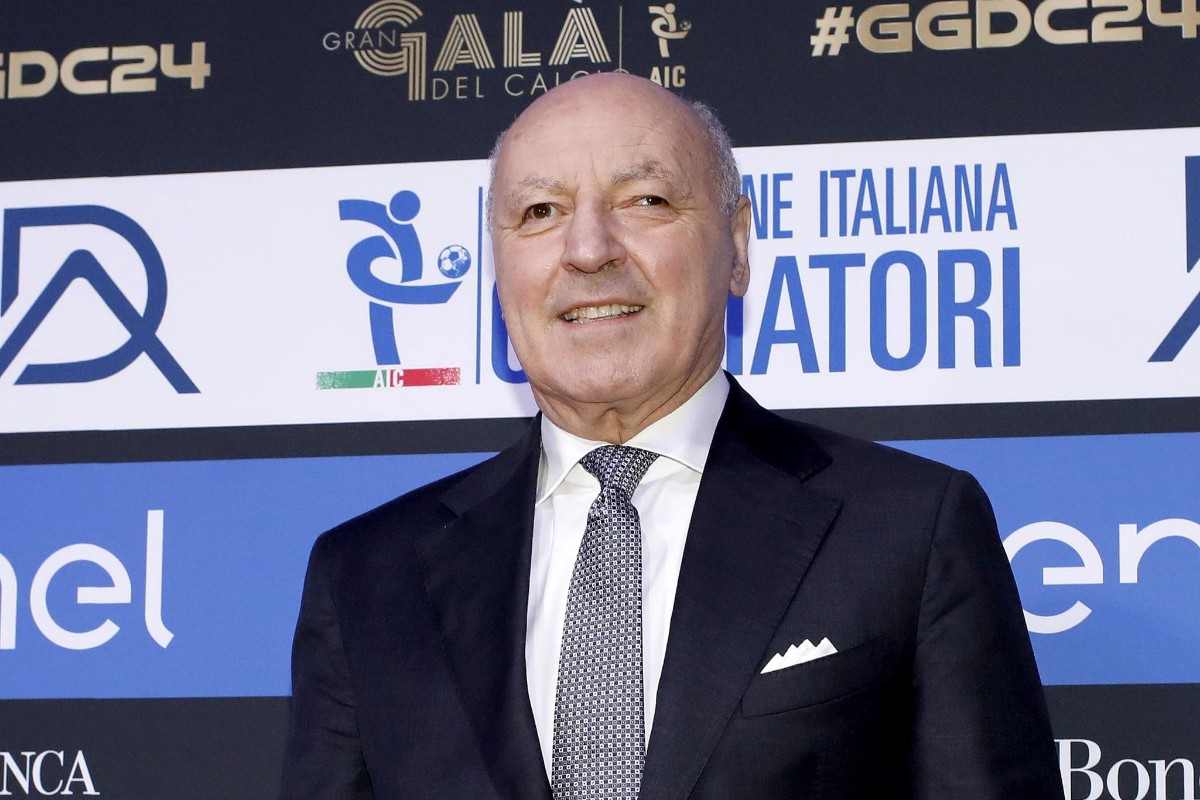 Giuseppe Marotta sorridente