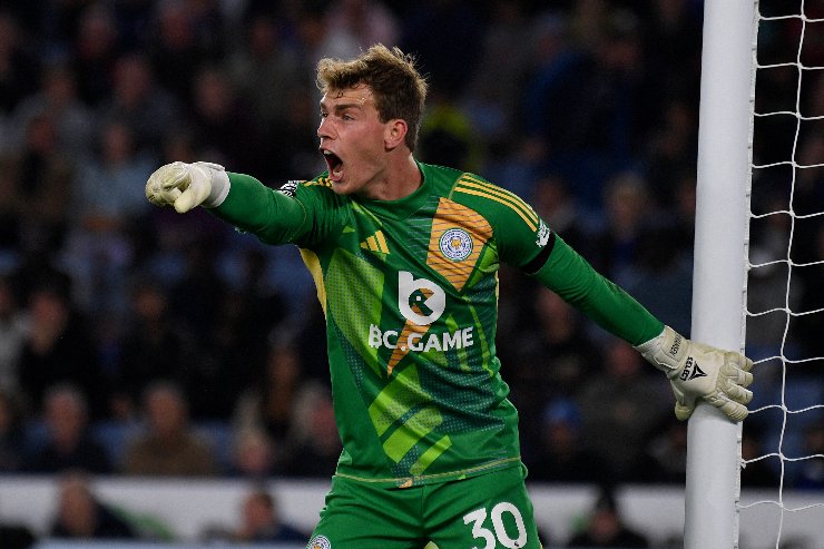 Mads Hermansens, portiere del Leicester City