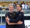 Inzaghi e Baroni si salutano