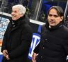 Inzaghi e Gasperini entrano in campo