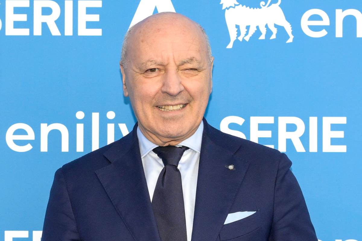 Il presidente dell'Inter, Beppe Marotta