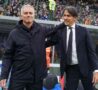 Mourinho e Inzaghi si salutano