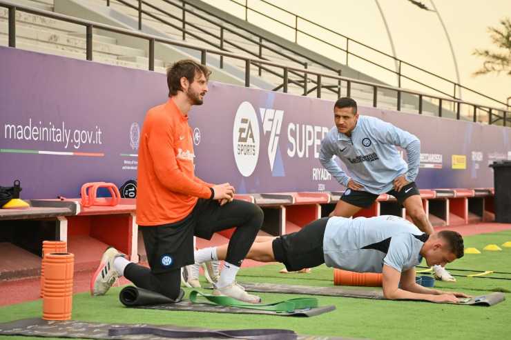 Raffaele Di Gennaro in allenamento