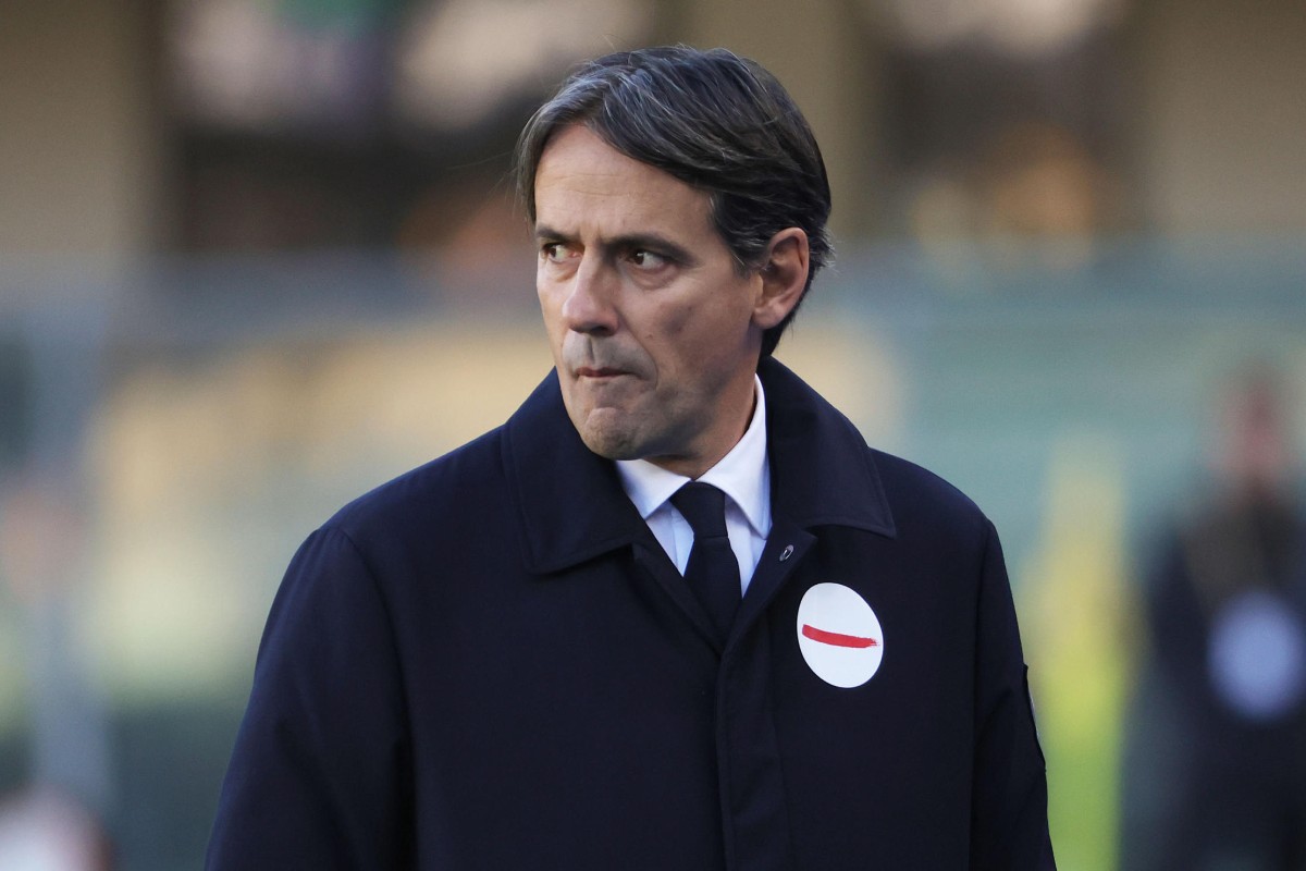 Simone Inzaghi attonito