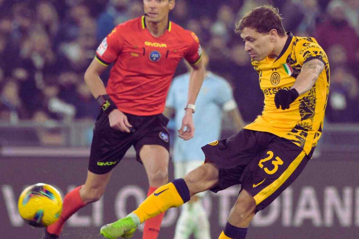 Barella in Lazio-Inter