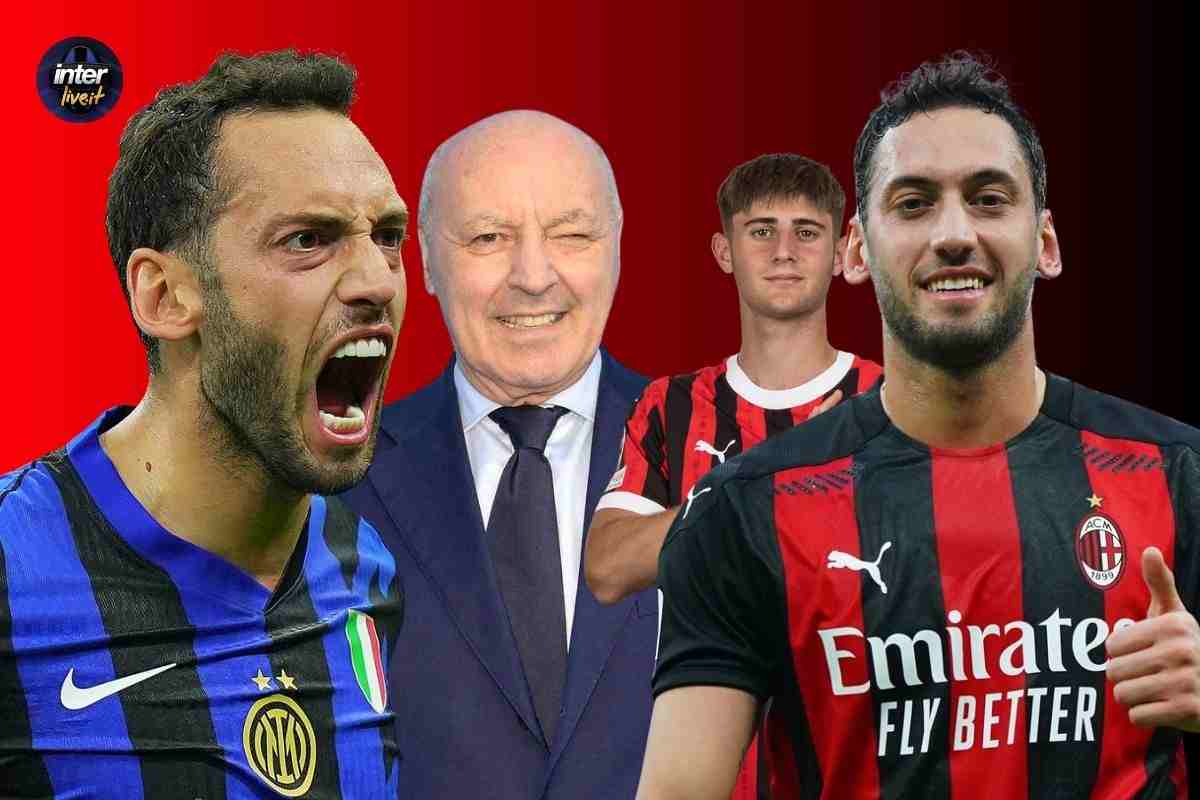 Marotta, Calhanoglu, Liberali del Milan