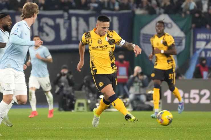 Lautaro contro la Lazio