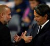 Guardiola e Inzaghi si salutano