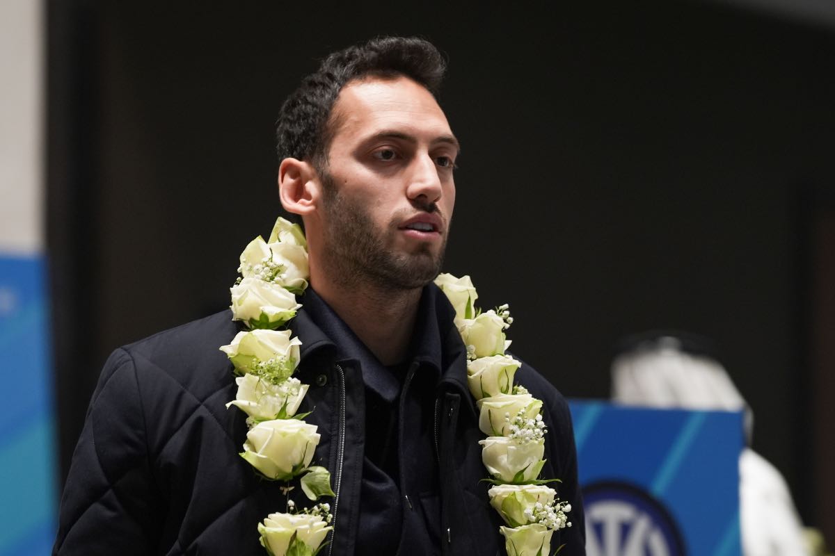 Calhanoglu infortunato, era presente a San Siro con l'agente