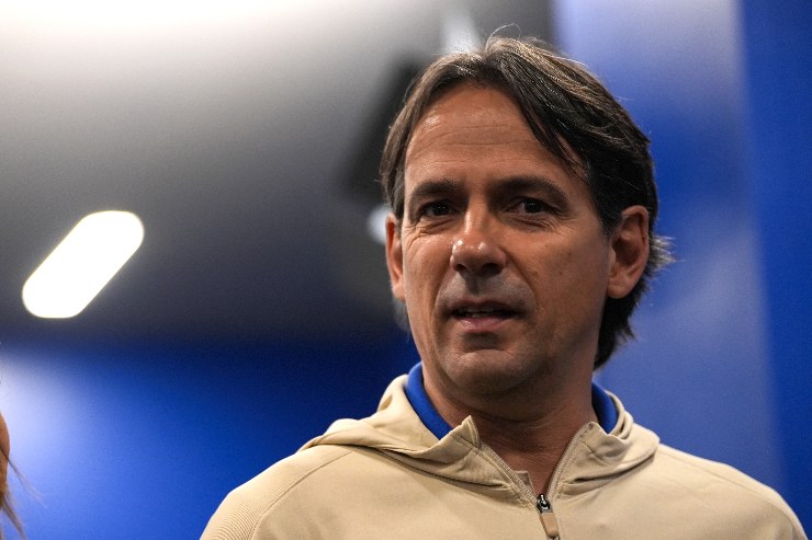 Il tecnico nerazzurro Simone Inzaghi