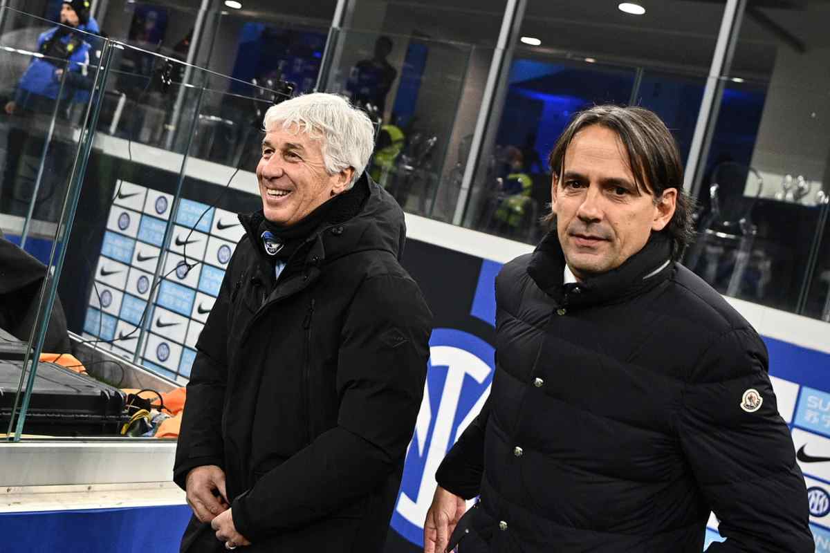 Inzaghi e Gasperini a San Siro