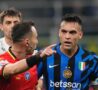 Lautaro discute con l'arbitro in Inter-Empoli