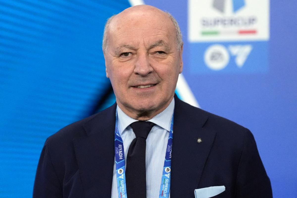 Il presidente dell'Inter, Beppe Marotta