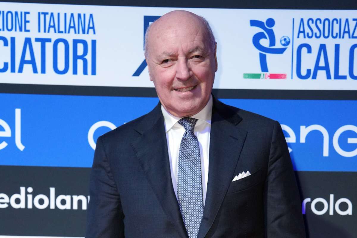 Il presidente dell'Inter Beppe Marotta