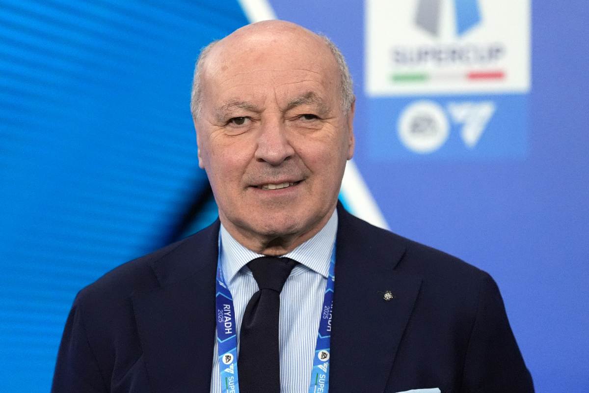 Il presidente dell'Inter, Beppe Marotta